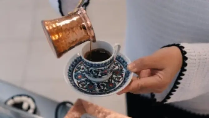 İstanbul Kumda Demlenen Türk Kahvesi Atölyesi